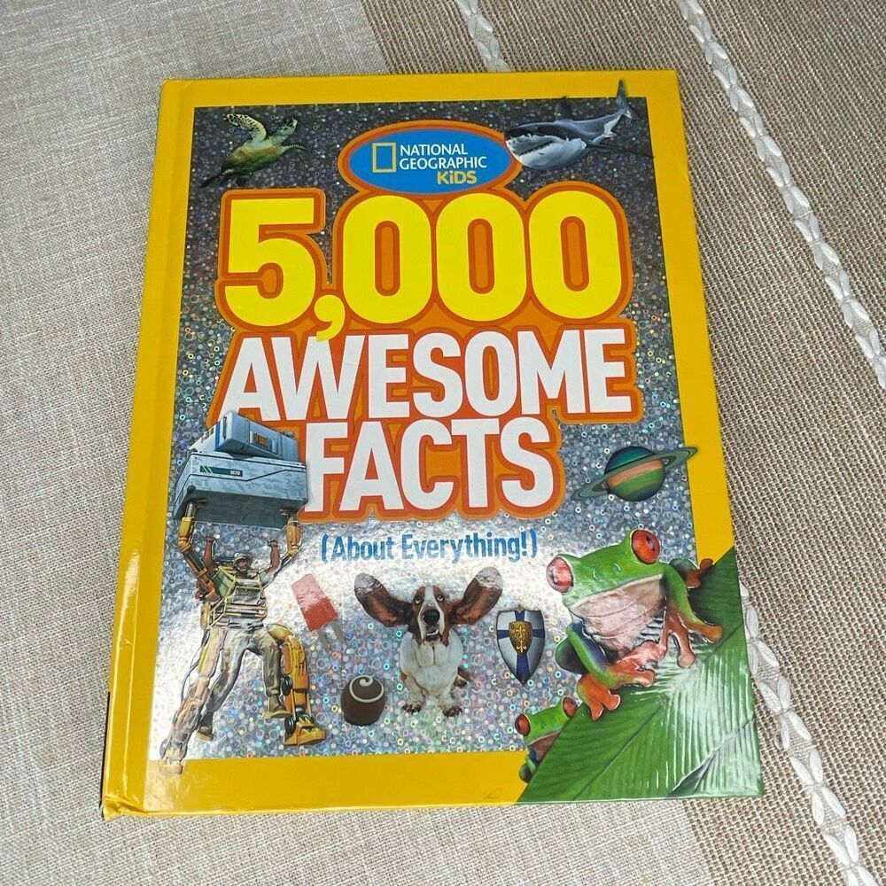 National Geographic Kids 5,000 AWESOME FACTS hard cover